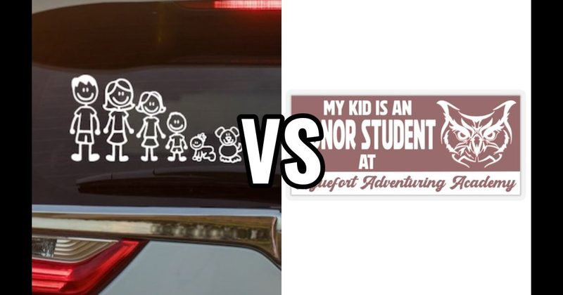 My Child Is an Honor Student vs. Stick Figure Family