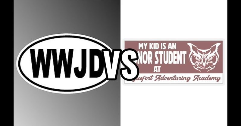 My Child Is an Honor Student vs. WWJD