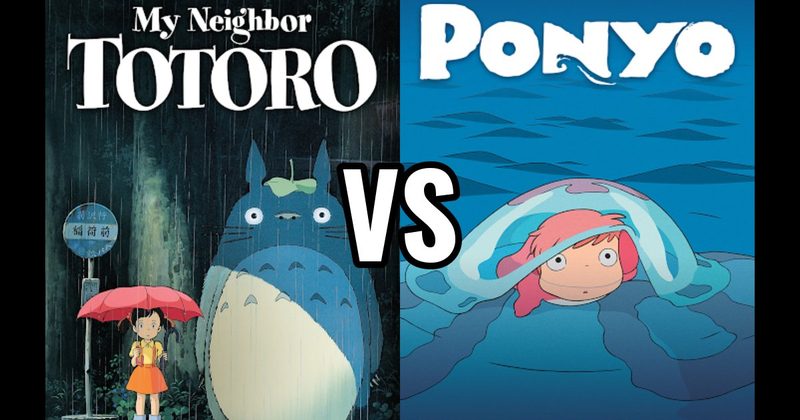 My Neighbor Totoro vs. Ponyo