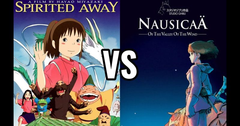 Nausicaä of the Valley of the Wind vs. Spirited Away