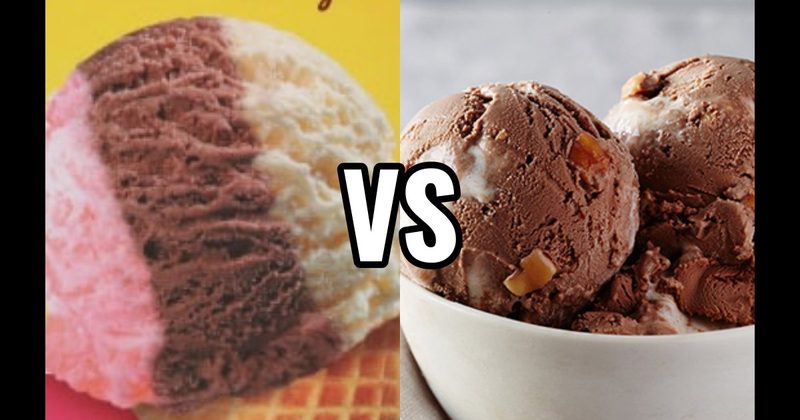 Neapolitan Ice Cream vs. Rocky Road Ice Cream