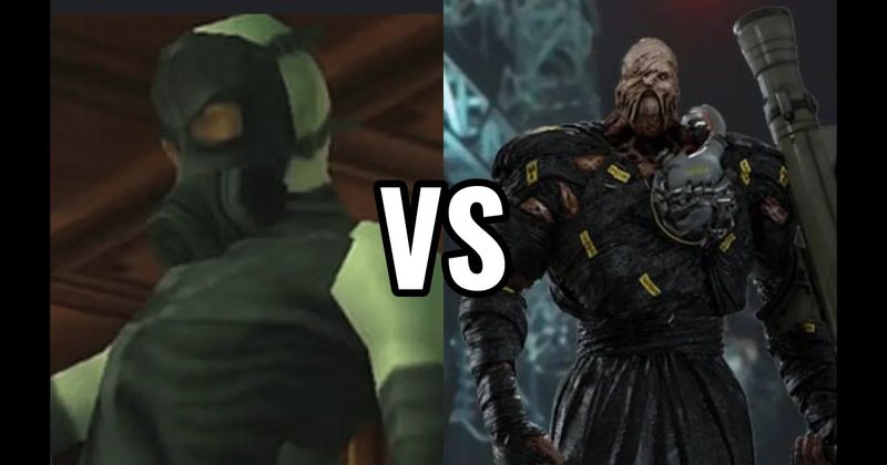 Nemesis (Resident Evil 3) vs. Psycho Mantis (Metal Gear Solid)