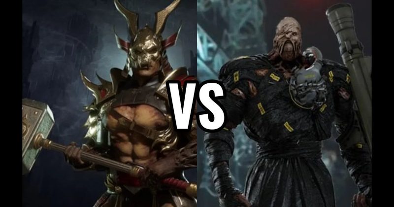 Nemesis (Resident Evil 3) vs. Shao Kahn (Mortal Kombat)