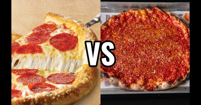 New Haven (Apizza) vs. Stuffed Crust Pizza