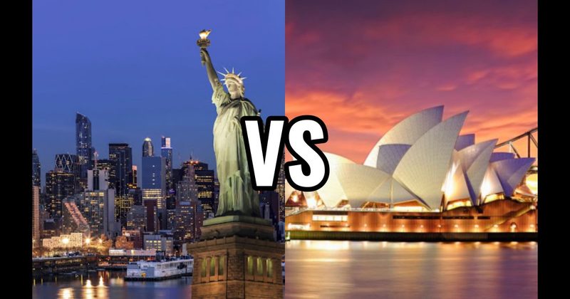 New York City vs. Sydney, Australia