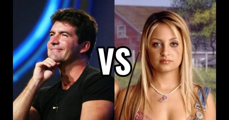 Nicole Richie (The Simple Life) vs. Simon Cowell (American Idol)