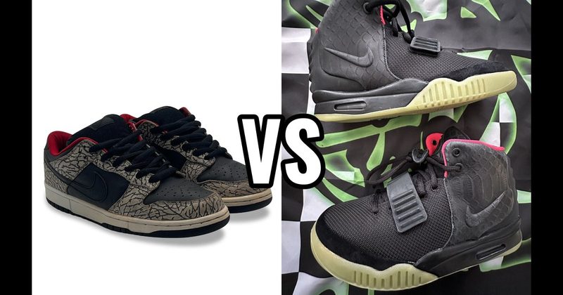 Nike Air Yeezy 2 vs. Nike Dunk SB
