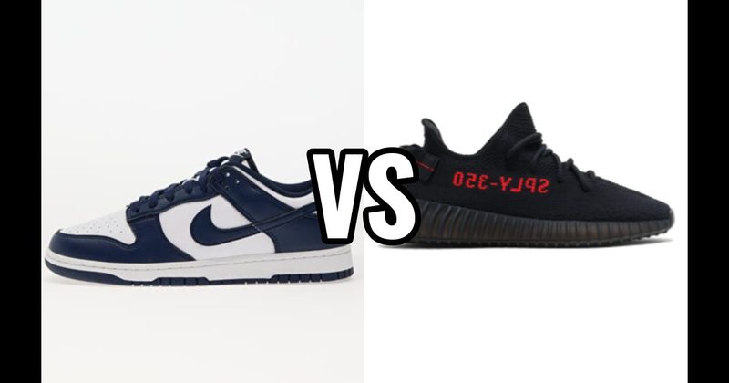 Nike Dunk Low vs. Yeezy Boost 350 V2