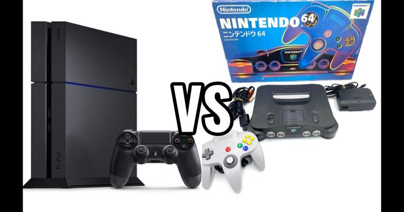 Nintendo 64 (N64) vs. PlayStation 4 (PS4)