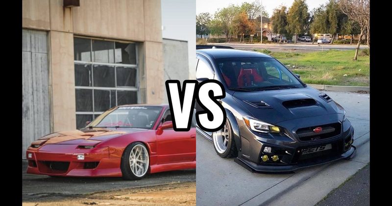 Nissan 240SX vs. Subaru Impreza WRX