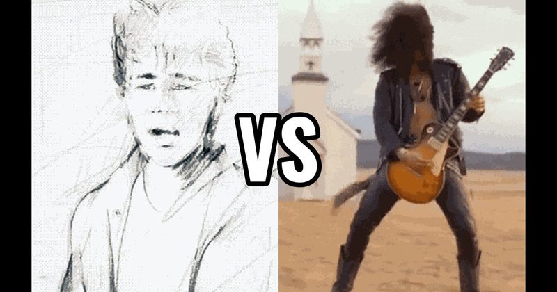 November Rain (Guns N’ Roses) vs. Take On Me (a-ha)