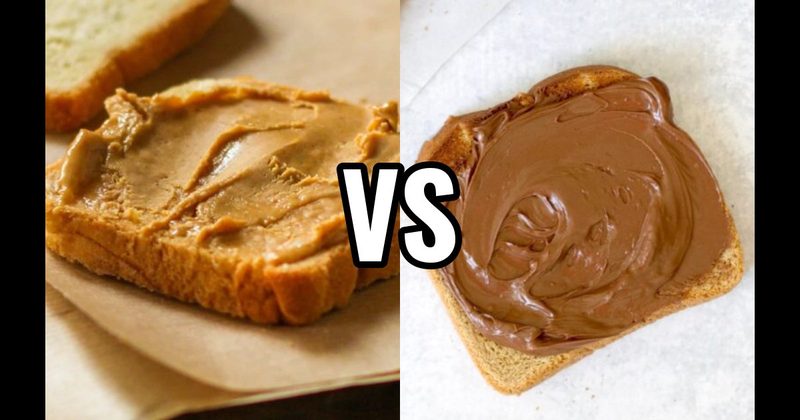 Nutella vs. Peanut Butter