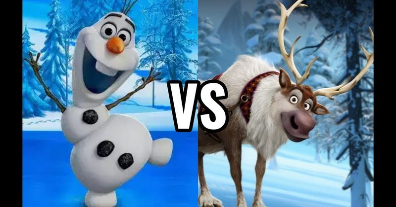 Olaf (Frozen) vs. Sven (Frozen)