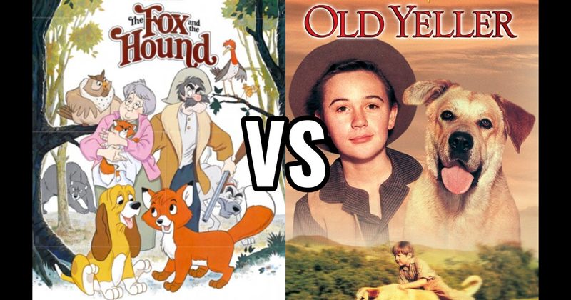 Old Yeller vs. The Fox and the Hound