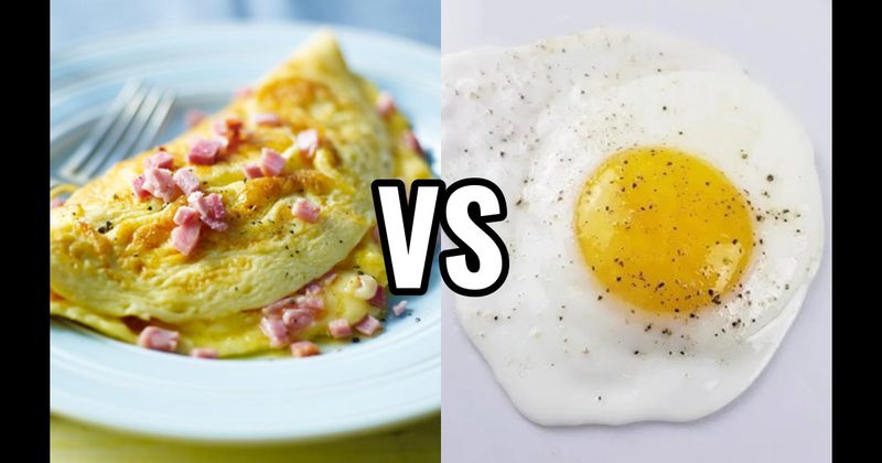 Omelet vs. Sunny-Side Up Eggs