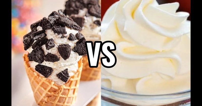Oreo Crumbles vs. Whipped Cream