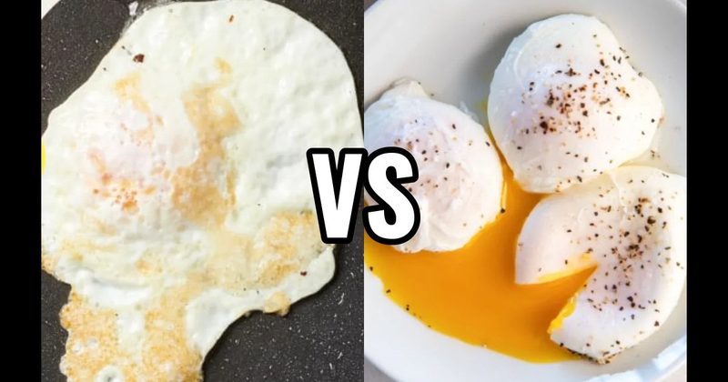 Over-Easy Eggs vs. Poached Eggs