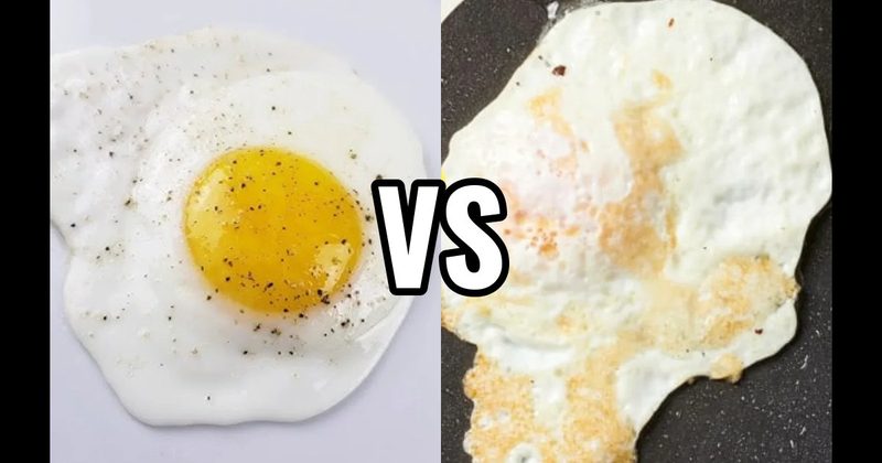 Over-Easy Eggs vs. Sunny-Side Up Eggs