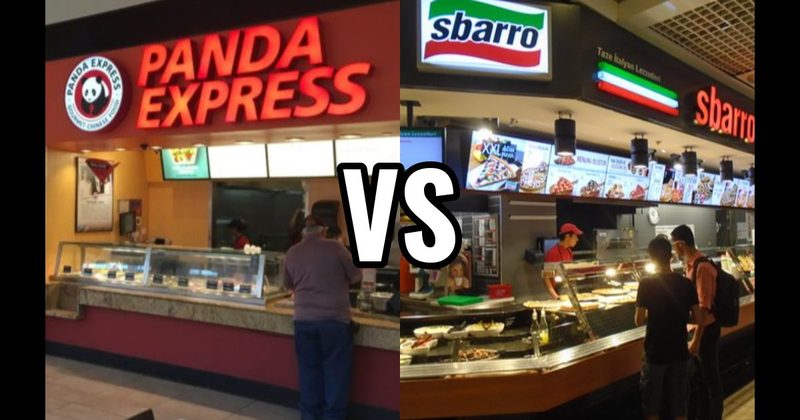 Panda Express vs. Sbarro