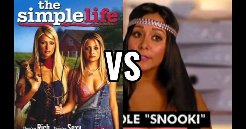 Paris Hilton (The Simple Life) vs. Snooki (Jersey Shore)