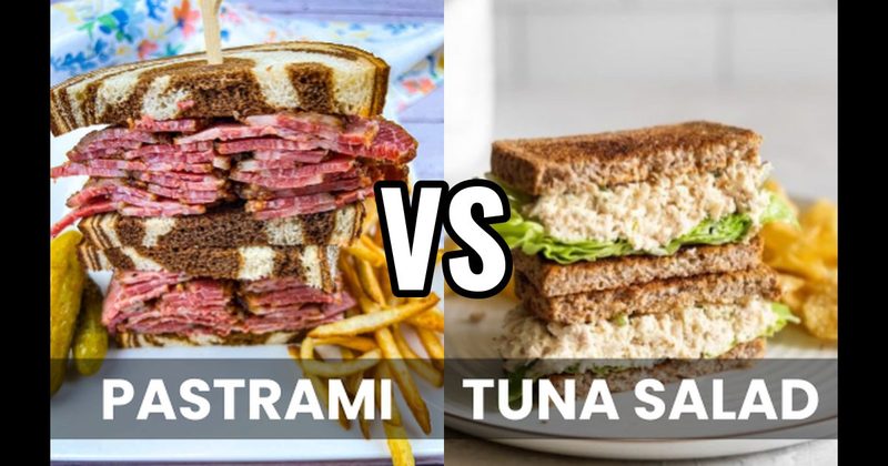 Pastrami Sandwich vs. Tuna Salad Sandwich