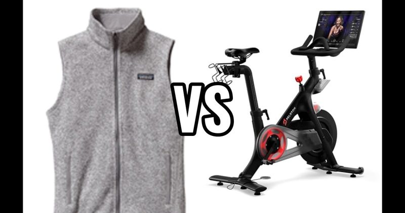 PATAGONIA VEST vs. PELOTON BIKE