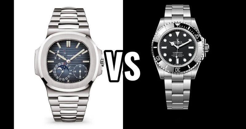 Patek Philippe Nautilus vs. Rolex Submariner