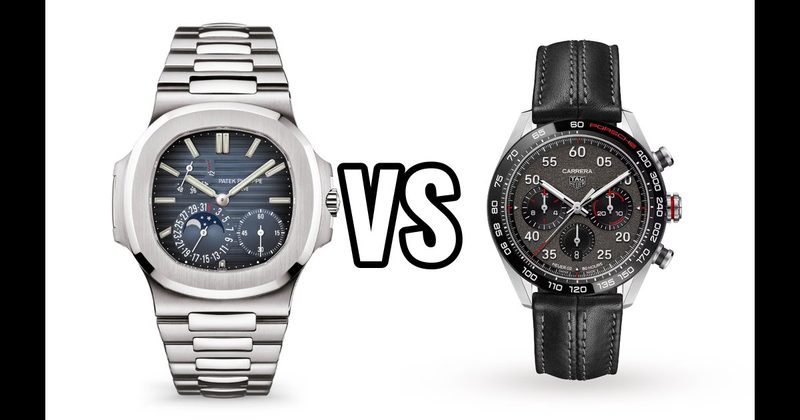 Patek Philippe Nautilus vs. Tag Heuer Carrera
