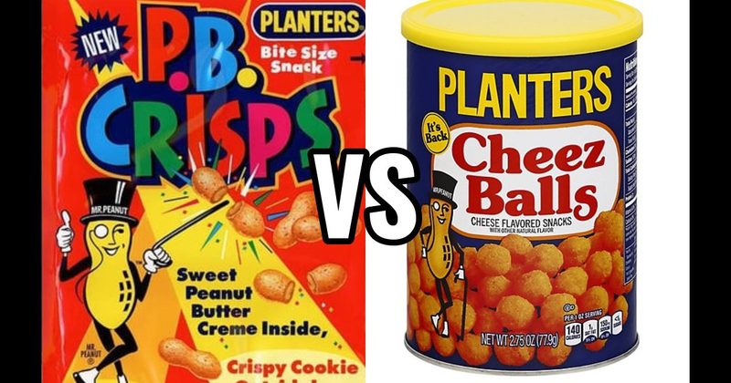 PB Crisps vs. Planters Cheez Balls