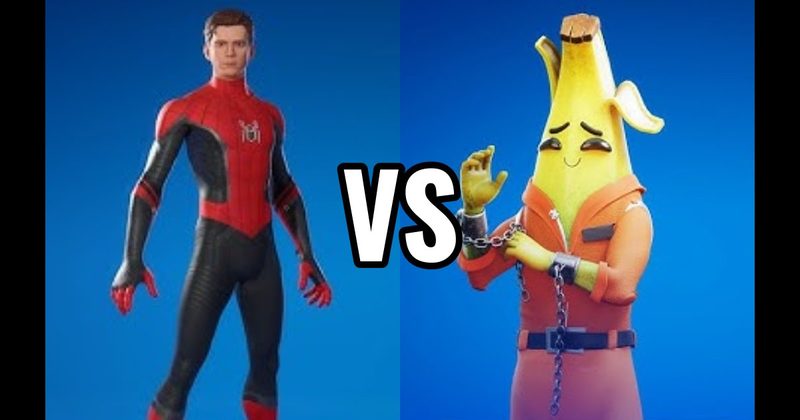 Peely vs. Spider-Man (No Way Home)