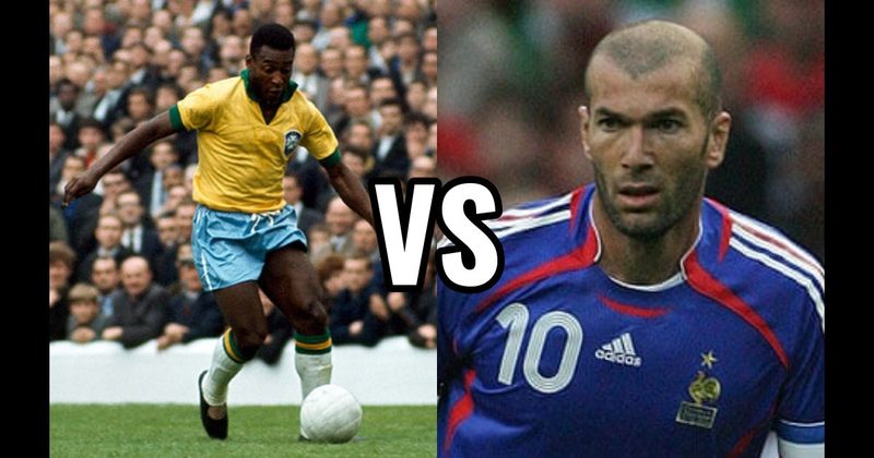 Pelé vs. Zinedine Zidane