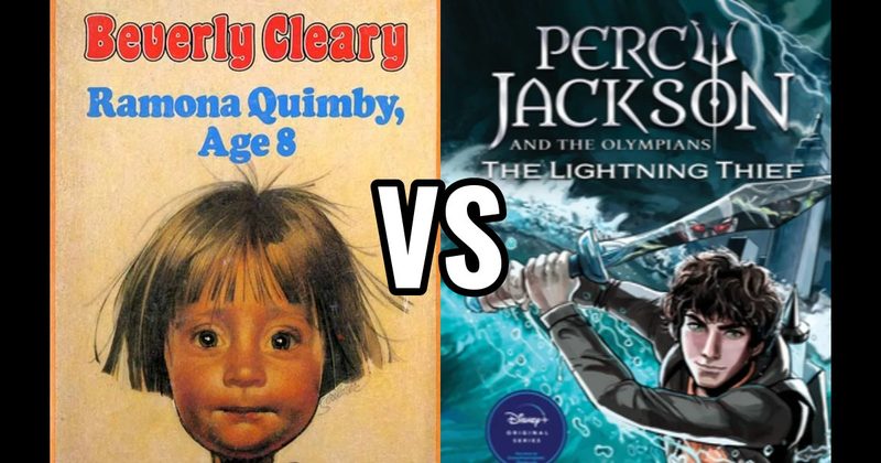 Percy Jackson and the Olympians: The Lightning Thief (book) vs. Ramona Quimby, Age 8 (book)