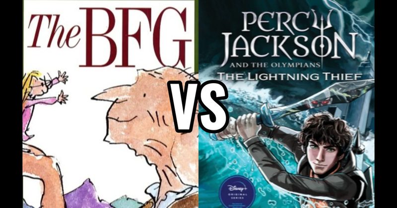Percy Jackson and the Olympians: The Lightning Thief (book) vs. The BFG (book)