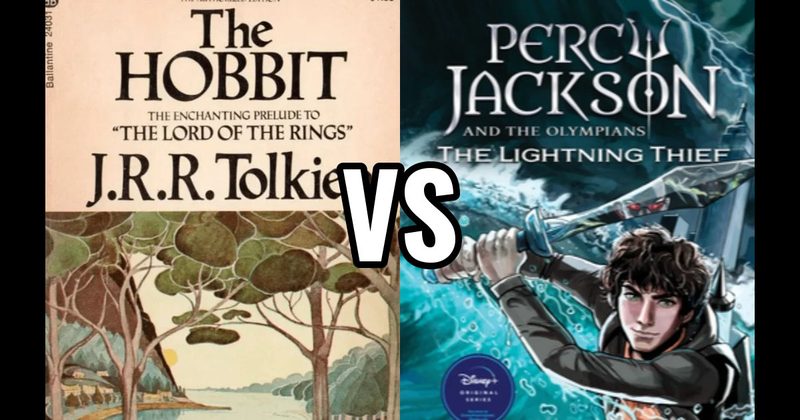 Percy Jackson and the Olympians: The Lightning Thief (book) vs. The Hobbit (book)