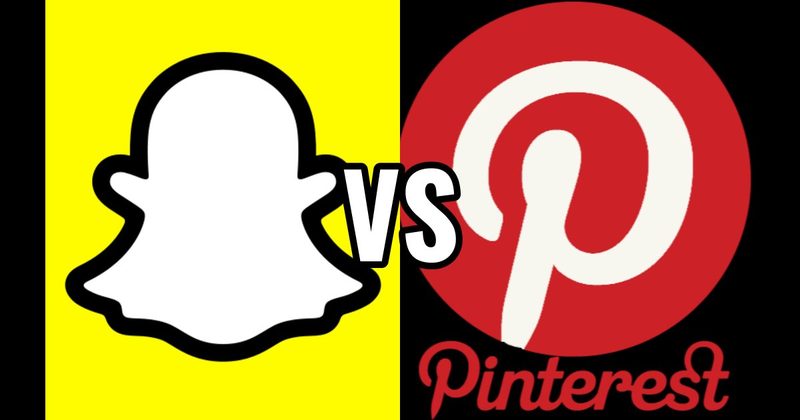 Pinterest vs. Snapchat