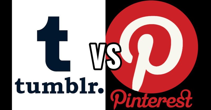 Pinterest vs. Tumblr