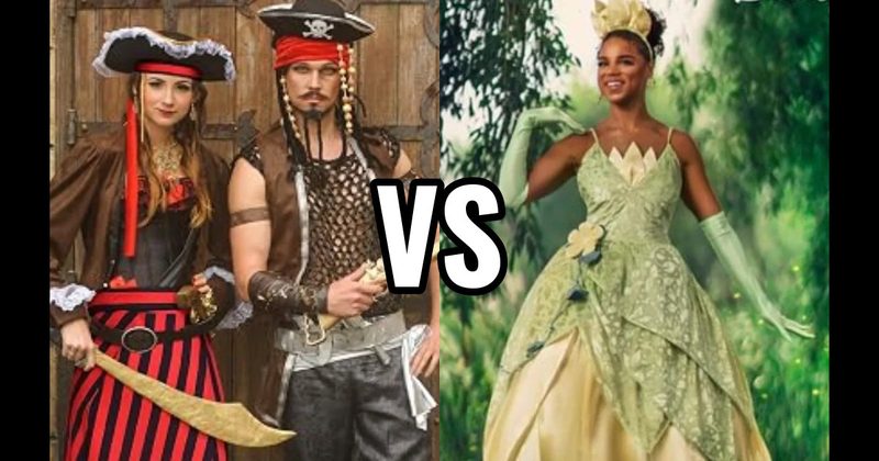 Pirate Costume vs. Princess Costume