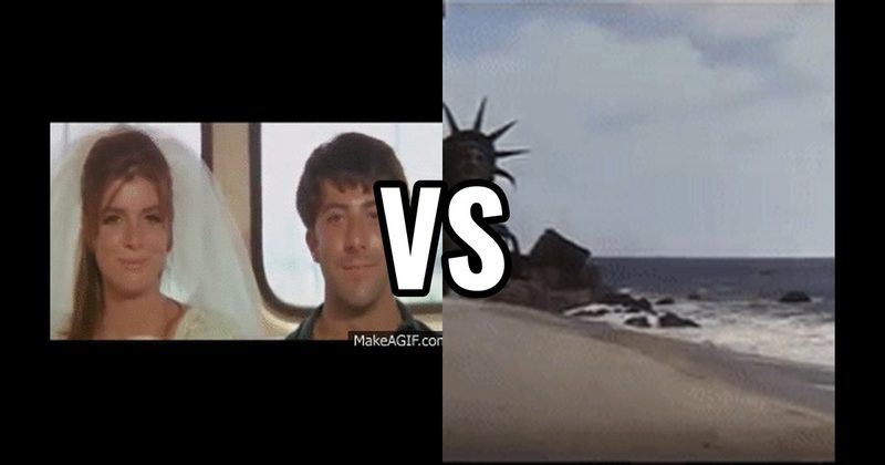 Planet of the Apes vs. The Graduate