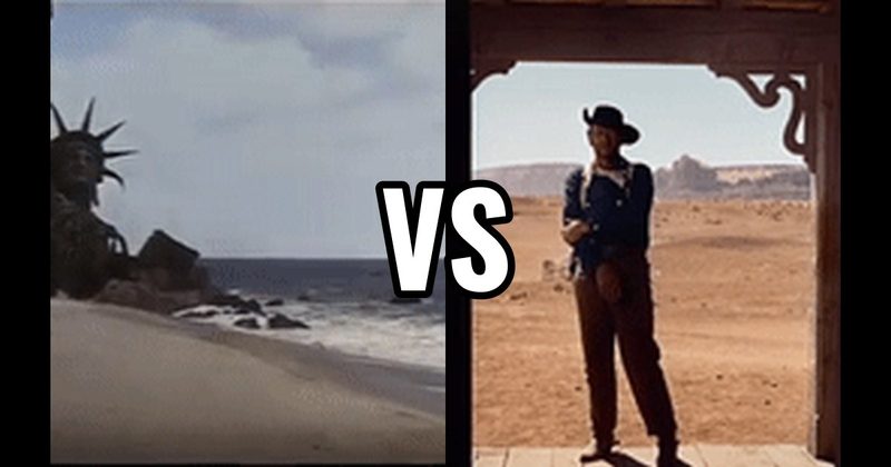 Planet of the Apes vs. The Searchers