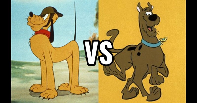 Pluto (Disney) vs. Scooby-Doo (Scooby-Doo)