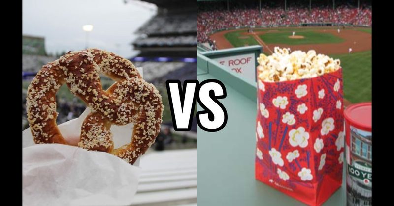 Popcorn vs. Soft Pretzels