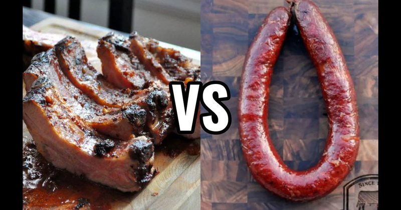 Pork Ribs vs. Smoked Sausage