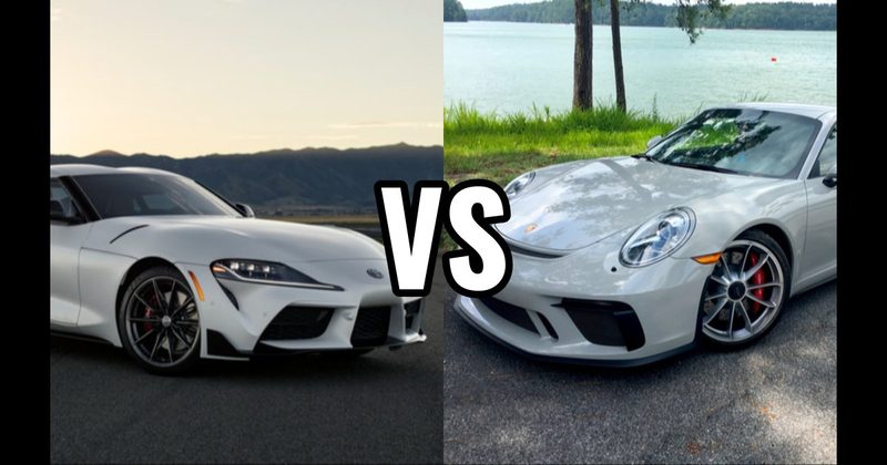 Porsche 911 Carrera vs. Toyota GR Supra