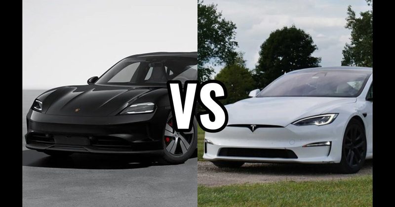 Porsche Taycan vs. Tesla Model S