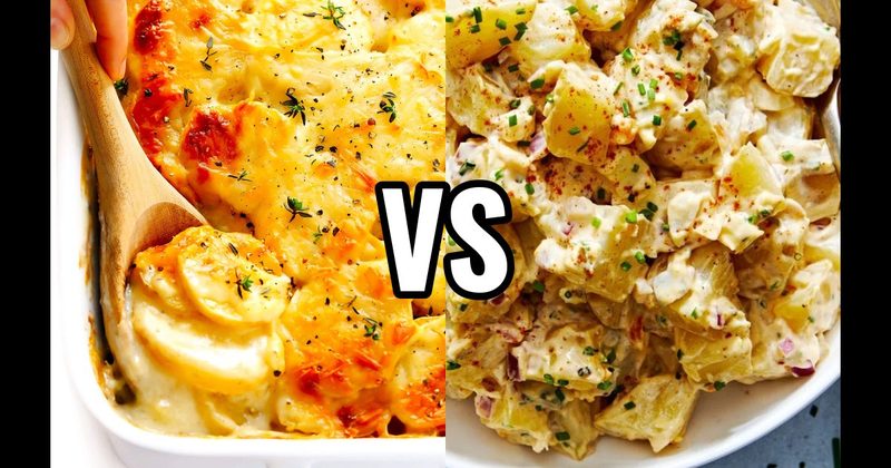 Potato Salad vs. Scalloped Potatoes