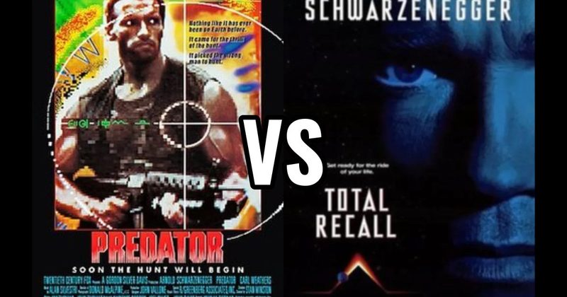 Predator (1987) vs. Total Recall (1990)