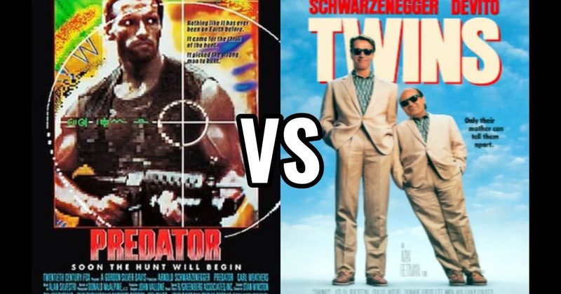 Predator (1987) vs. Twins (1988)