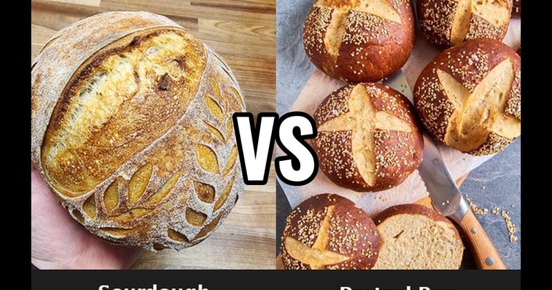 Pretzel Bun vs. Sourdough