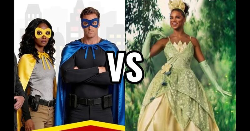 Princess Costume vs. Superhero Costume