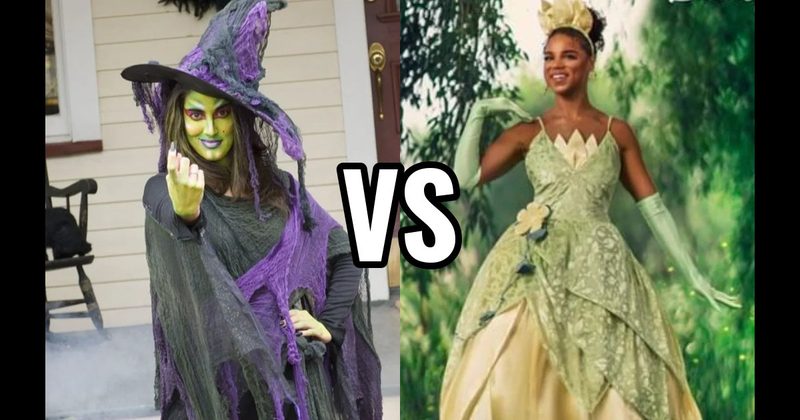 Princess Costume vs. Witch Costume